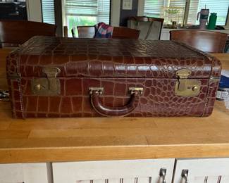 Alligator suitcase