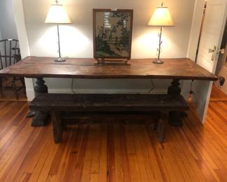 Gorgeous large custom table