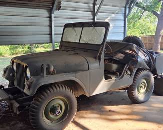 1956 Army Jeep Willis (We have the title!)