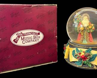 San Fran. Music Box Company Snow Globe