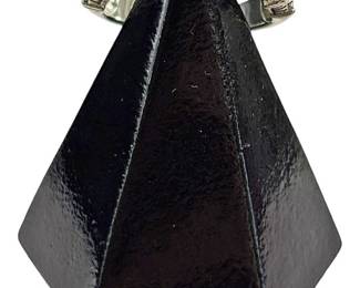 Sterling Silver Rainbow Stone Ring