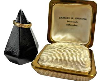 Charles M. Johnson 14k Gold Ring