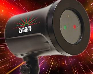 Outdoor Holiday Dancing Laser Lights
