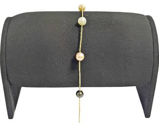 Broken LPS 14K Gold Pearl Bracelet