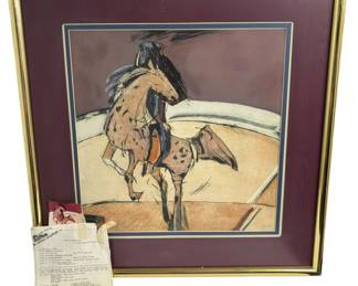 Veloy Vigil Print of Caballo del Cerro