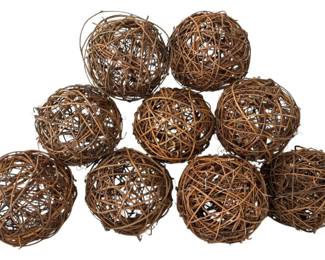Rattan Decor Balls