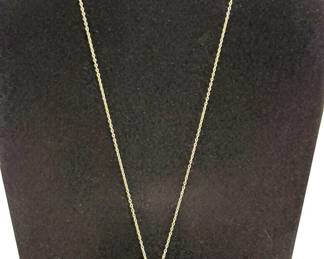 BSI Sterling Silver ITALY Flower Necklace