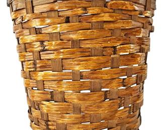 Wicker Trash can