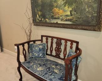 Antique settee