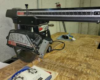 Radial arm saw