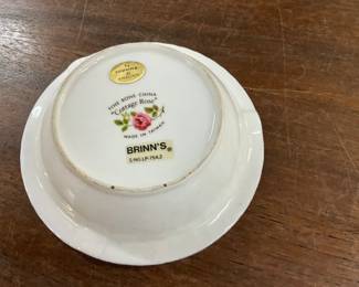 Brinns Royal Albert Bone China 'Cottage Rose" Ashtray