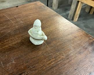 Dept 56 Snowbabies "Rock-a-Bye Baby" Hinged Trinket Box