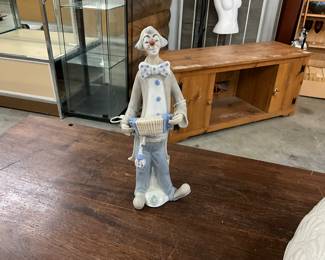 Casades Spain Porcelain Clown Figurine