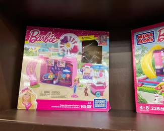 Mega Bloks Barbie Set Puppy Adventure Festival