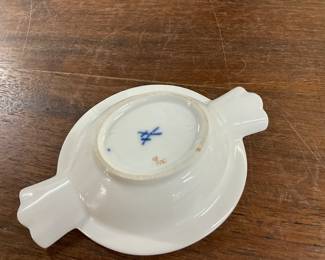Meissen Porcelain Ashtray