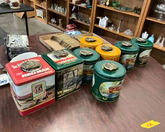 Redman Tobacco Belt Buckles & Tins