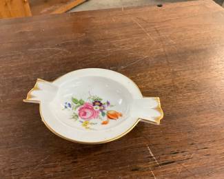 Meissen Porcelain Ashtray
