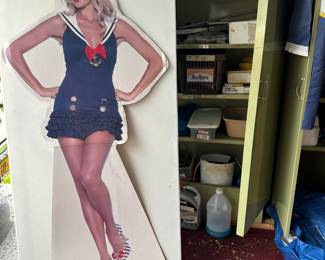 Sailor girl advertising