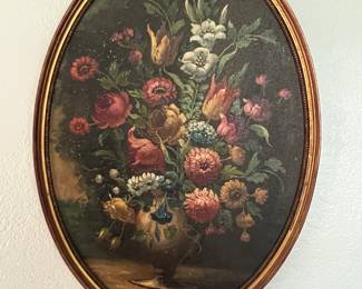 Vintage Italian oil painting