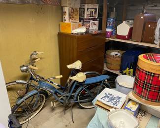 Two bikes. Rollfast 1958 and Sears late sixties.