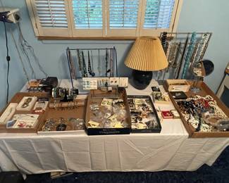 Lots of costume jewelry