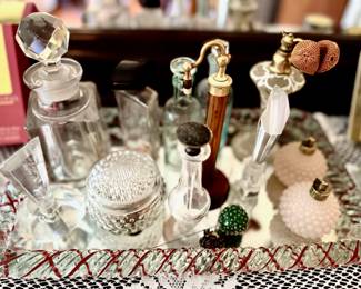 Vintage perfume bottles
