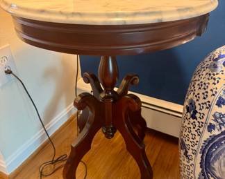 Marble top table