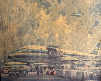 Vintage KLM art