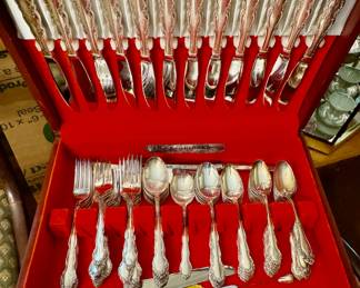 Silver plate set