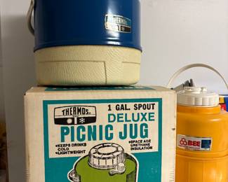 Vintage thermoses