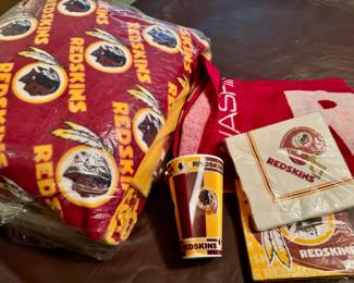 Vintage Redskins memorabilia