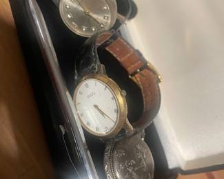 GUCCI WATCH ORIGINAL,STERLING SILVER POCKET WATCH