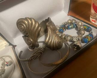 STERLING SILVER BRACELETS