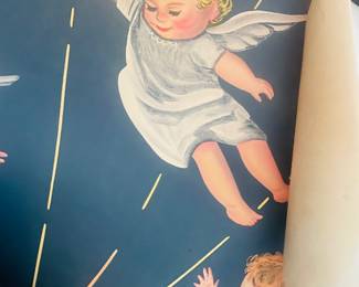 6ft VINTAGE CHRISTMAS POSTER