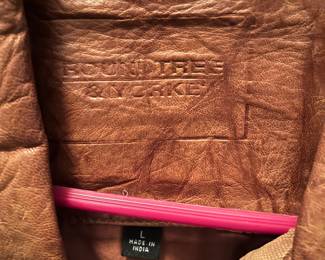 Rocktree leather coat