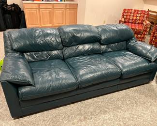 Leather couch