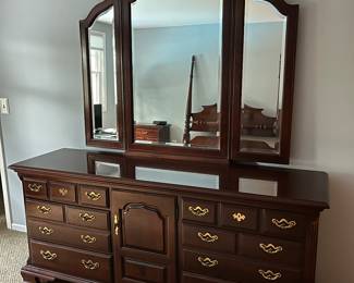 Thomasville Dresser and Mirror