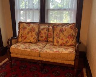 Antique settee.