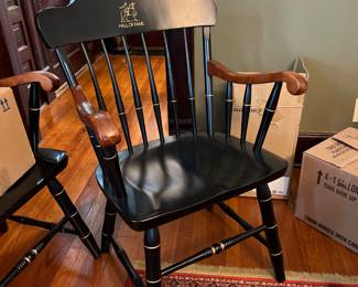 Wood chair.
