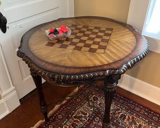 Vintage game table.