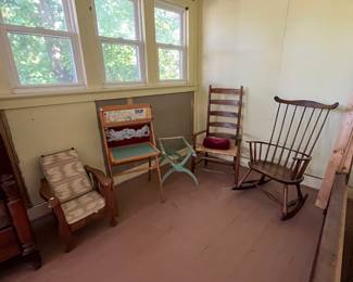 Rocking chair.