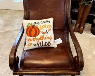 leather Augusto chair