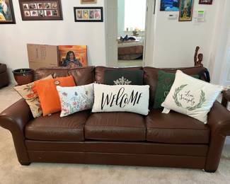 leather couch