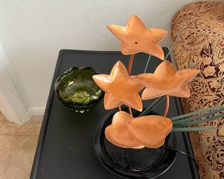 tabletop flower waterfall