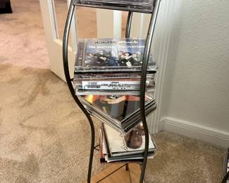 metal CD holder