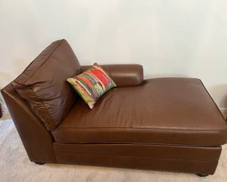 leather chaise lounge