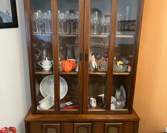 vintage China cabinet