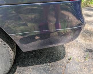 Scuff line rear (driver's side)