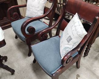 
Chairs with matching Settee 