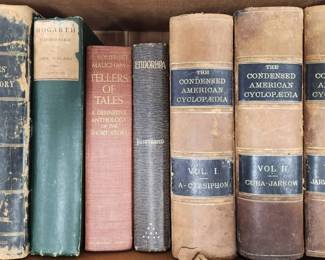 Many Antique Books